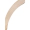 Ekena Millwork 5 1/2"W x 8"D x 12"H Thorton Smooth Knee Brace, Douglas Fir BRC06X08X12THR00SDF - alternate 2